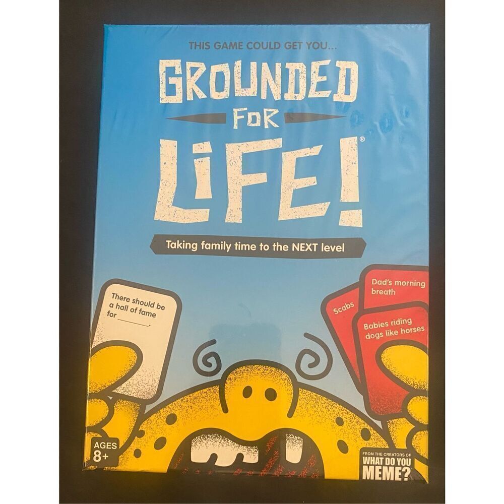 Grounded for Life - The Ultimate Family Game - by What Do You Meme? Card Game